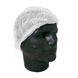 Chemsplash 10gsm Mop Cap Pleated Double Stitched:Personal Protective Equipment:Safety